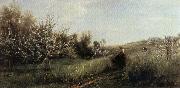 Charles Francois Daubigny Spring oil painting on canvas